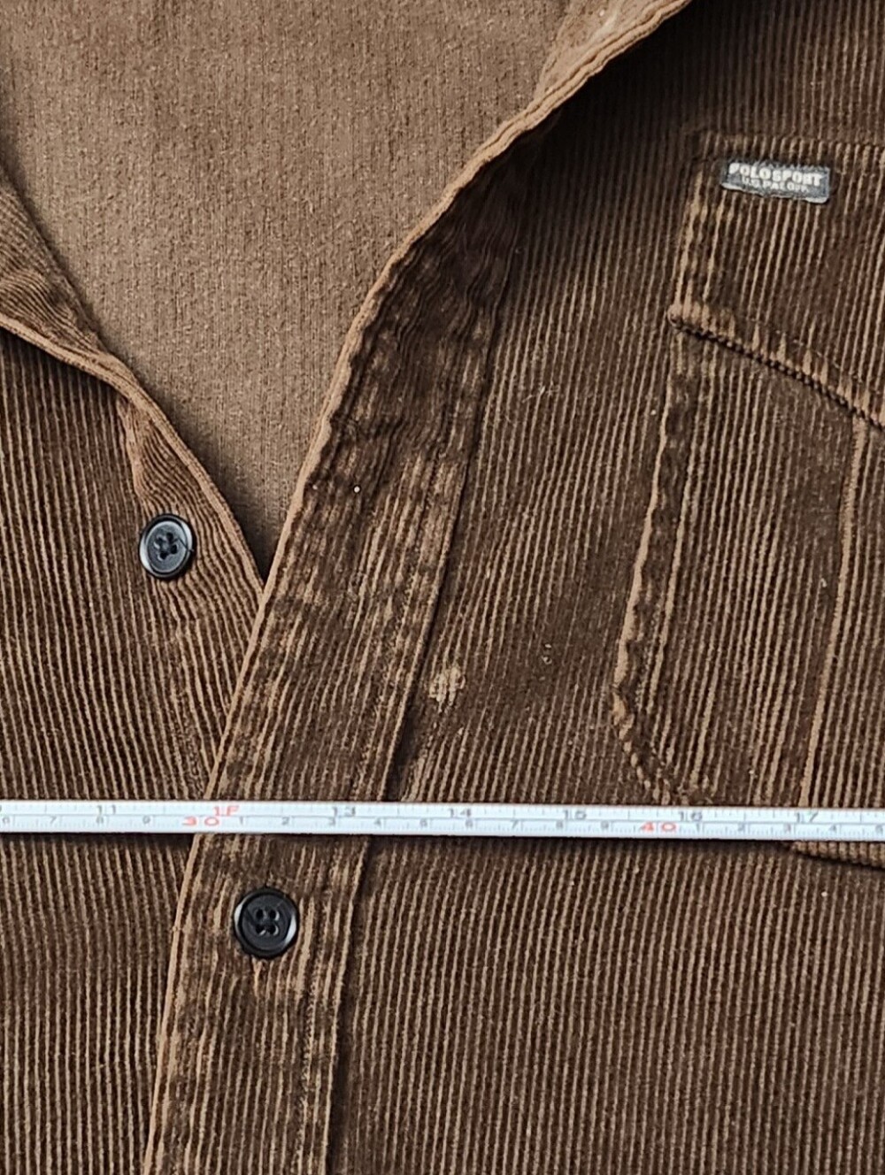Polo by Ralph Lauren Brown Corduroy Button-Down Shirt - Picture 9 of 9